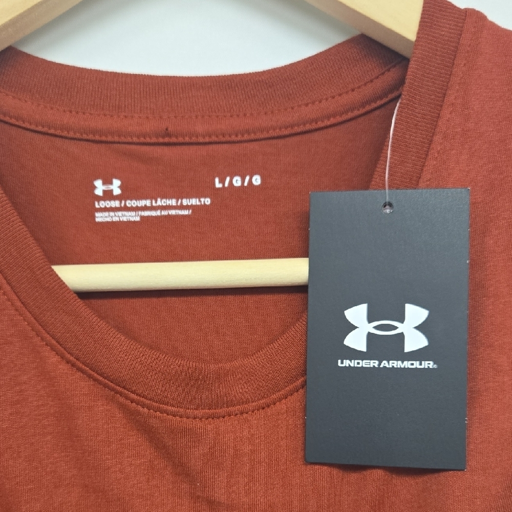 Under Armour Red Athletic Tank Top - Picture 2 of 3